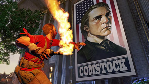 画像ギャラリー No.007のサムネイル画像 / ［E3 2011］見えてきた「BioShock Infinite」のゲーム世界。青空のまぶしい浮遊都市でエリザベスを助けるのだ