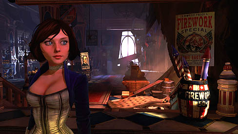 画像ギャラリー No.007のサムネイル画像 / ［TGS 2011］まさにジェットコースターアクション。「BioShock Infinite」は日本語吹き替えで発売。キャラクターを担当する声優も明らかに
