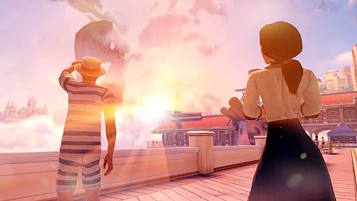 画像ギャラリー No.003のサムネイル画像 / 日本での発売も決まった「BioShock Infinite」の最新トレイラー公開。天空の街コロンビアで主人公は何を見るのか