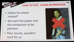 画像ギャラリー No.009のサムネイル画像 / ［GDC 2014］エリザベスの“動き萌え”はこうやって作られた。「BioShock Infinite」のAI制作を解説するプレゼンテーションの模様を紹介