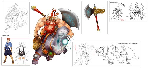 画像ギャラリー No.011のサムネイル画像 / 名前もカオスなら武将もカオス。「SANGOKU CHAOS」のキャラクター設定資料が公開に。αテスト用クライアントの先行ダウンロードも開始
