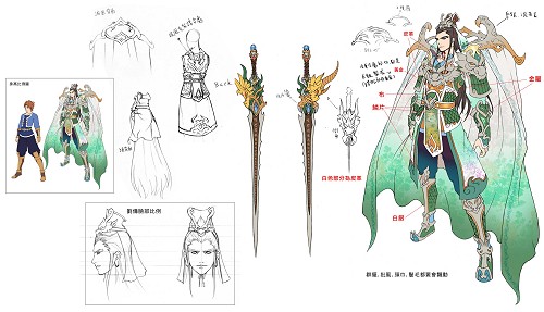 画像ギャラリー No.012のサムネイル画像 / 名前もカオスなら武将もカオス。「SANGOKU CHAOS」のキャラクター設定資料が公開に。αテスト用クライアントの先行ダウンロードも開始
