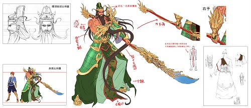 画像ギャラリー No.013のサムネイル画像 / 名前もカオスなら武将もカオス。「SANGOKU CHAOS」のキャラクター設定資料が公開に。αテスト用クライアントの先行ダウンロードも開始