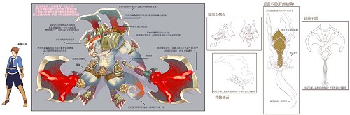 画像ギャラリー No.020のサムネイル画像 / 名前もカオスなら武将もカオス。「SANGOKU CHAOS」のキャラクター設定資料が公開に。αテスト用クライアントの先行ダウンロードも開始
