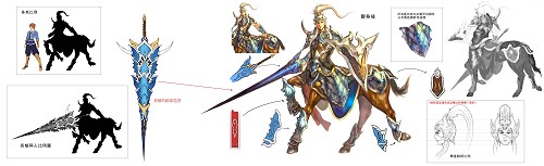 画像ギャラリー No.029のサムネイル画像 / 名前もカオスなら武将もカオス。「SANGOKU CHAOS」のキャラクター設定資料が公開に。αテスト用クライアントの先行ダウンロードも開始