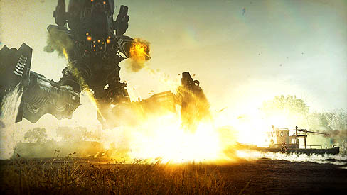 画像ギャラリー No.002のサムネイル画像 / 「Resistance 3」のディレクターズカット版ムービーが登場。ハンマーを持ってエイリアンと戦う，壮絶シーンを確認しよう