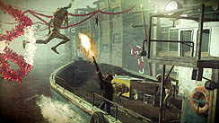 画像ギャラリー No.004のサムネイル画像 / 「Resistance 3」のディレクターズカット版ムービーが登場。ハンマーを持ってエイリアンと戦う，壮絶シーンを確認しよう