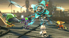 画像ギャラリー No.001のサムネイル画像 / 今度は4人で大暴れだ。協力プレイが熱い「ラチェット&クランク オールフォーワン」βテストレポート