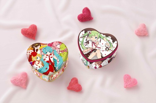 画像ギャラリー No.006のサムネイル画像 / 1〜2月に登場する「初音ミク」関連のプライズ公開。お菓子缶や缶バッジなど