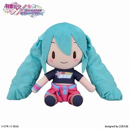 画像ギャラリー No.007のサムネイル画像 / 「初音ミク」×「オシャレ魔女 ラブ and ベリー」コラボのふわぷちぬいぐるみがプライズ商品として登場。ラブ衣装とベリー衣装の2種