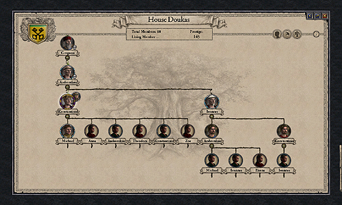 画像ギャラリー No.002のサムネイル画像 / 「Crusader Kings II」の新たな開発者ビデオダイアリーが公開に。今作は古代にまでおよぶ家系図を辿れる驚愕のキャラクターデータベースを搭載