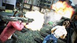画像ギャラリー No.006のサムネイル画像 / ［TGS 2010］監獄の惑星を舞台に囚人達が走り回り撃ちまくる「ガン★ロコ」には，“男の魂”が込められていた