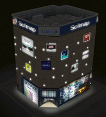画像ギャラリー No.022のサムネイル画像 / 「A列車で行こう9 建物キット」は10月8日発売。かやぶき屋根の家屋など60種類以上のデータを収録＋大型量販店で購入特典の建物データ配布