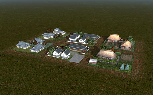 画像ギャラリー No.004のサムネイル画像 / 合計62種類の建物データは“味のある建物”が結構多い? 拡張パック「A列車で行こう9 建物キット」レビュー