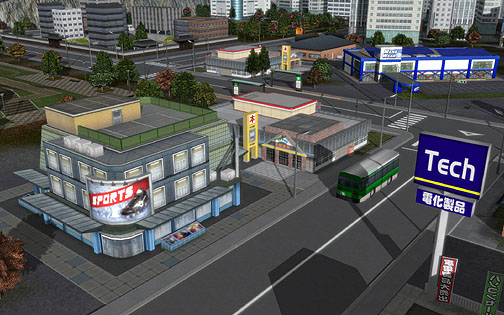 画像ギャラリー No.009のサムネイル画像 / 合計62種類の建物データは“味のある建物”が結構多い? 拡張パック「A列車で行こう9 建物キット」レビュー