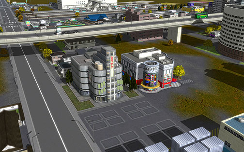 画像ギャラリー No.018のサムネイル画像 / 合計62種類の建物データは“味のある建物”が結構多い? 拡張パック「A列車で行こう9 建物キット」レビュー