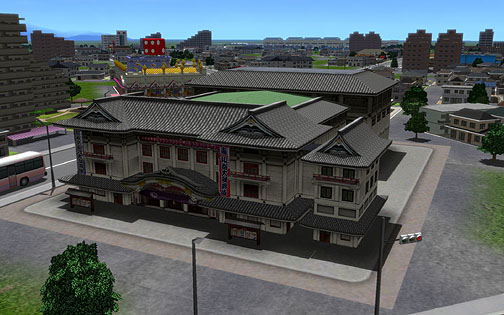画像ギャラリー No.023のサムネイル画像 / 合計62種類の建物データは“味のある建物”が結構多い? 拡張パック「A列車で行こう9 建物キット」レビュー