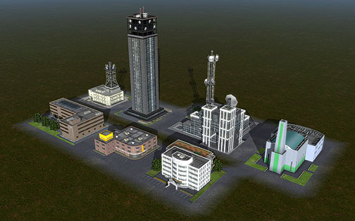 画像ギャラリー No.031のサムネイル画像 / 合計62種類の建物データは“味のある建物”が結構多い? 拡張パック「A列車で行こう9 建物キット」レビュー