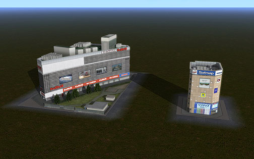 画像ギャラリー No.035のサムネイル画像 / 合計62種類の建物データは“味のある建物”が結構多い? 拡張パック「A列車で行こう9 建物キット」レビュー
