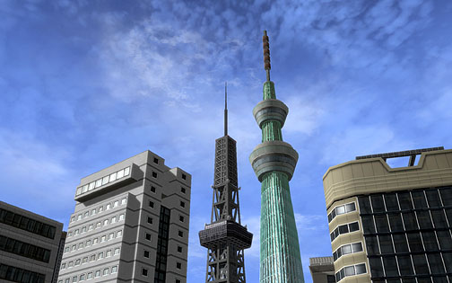 画像ギャラリー No.038のサムネイル画像 / 合計62種類の建物データは“味のある建物”が結構多い? 拡張パック「A列車で行こう9 建物キット」レビュー
