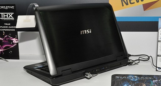 画像ギャラリー No.007のサムネイル画像 / ［COMPUTEX］10キーロールオーバー対応のゲーマー向けノートPCがMSIから間もなく登場。「Afterburner」はついにビデオキャプチャ機能を搭載