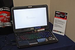 画像ギャラリー No.007のサムネイル画像 / MSI,未発表GPU「Radeon HD 8970M」搭載のゲーマー向けノート「GX70」を発表