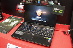 画像ギャラリー No.019のサムネイル画像 / ［COMPUTEX］“3K”液晶パネル採用モデルや液晶内蔵タッチパッド搭載モデルなど，MSIがゲーマー向けノートPCのラインナップを強化