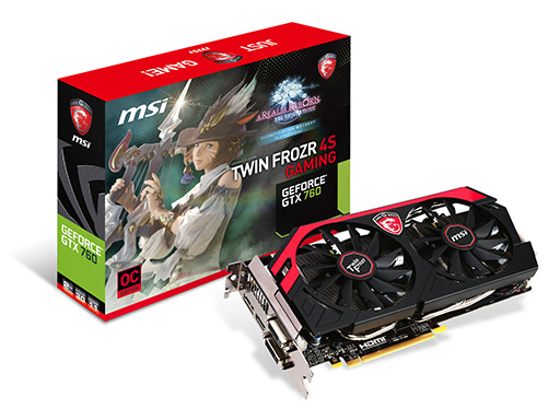 画像ギャラリー No.002のサムネイル画像 / MSI,「新生FFXIV」30日間無料プレイ権付きGTX 770・760・660カード発売