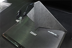 画像ギャラリー No.016のサムネイル画像 / ［COMPUTEX］MSIのゲーマー向けノートPC，最上位モデルの新型は見た目がぐっと今風に。3Kパネル搭載の薄型モデルも