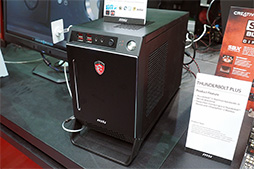 画像ギャラリー No.021のサムネイル画像 / ［COMPUTEX］MSIのゲーマー向けノートPC，最上位モデルの新型は見た目がぐっと今風に。3Kパネル搭載の薄型モデルも