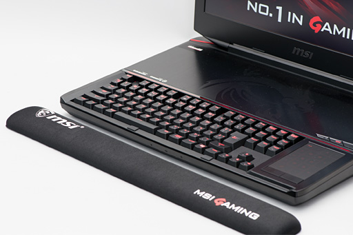 画像ギャラリー No.016のサムネイル画像 / メカニカルキーボード採用のMSI製ノートPC「GT80 Titan」ファーストインプレッション。この操作感はノートPCの枠を超えている