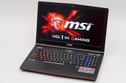 画像ギャラリー No.010のサムネイル画像 / 「GeForce GTX 960M」搭載のMSI製ゲーマー向けノートPC「GE62 2QD Apache」レビュー。GPUに見るべきものはないが,PC自体はまずまず