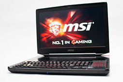 画像ギャラリー No.003のサムネイル画像 / メカニカルキーボード搭載のMSI製ノートPC「GT80 2QE Titan SLI」レビュー。実勢価格50万円の怪物をじっくりテストしてみた