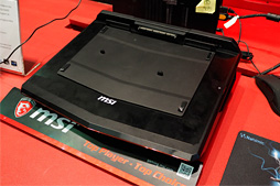 画像ギャラリー No.005のサムネイル画像 / ［COMPUTEX］MSIのノートPC用外付けグラフィックスボックスは，より小さく薄く，圧倒的に使いやすく進化