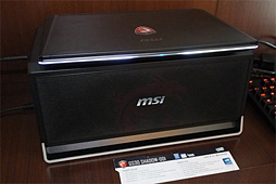 画像ギャラリー No.011のサムネイル画像 / ［COMPUTEX］MSIのノートPC用外付けグラフィックスボックスは，より小さく薄く，圧倒的に使いやすく進化