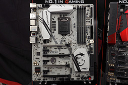 画像ギャラリー No.003のサムネイル画像 / ゲームに特化するMSIが「Z170」チップセット搭載マザーボードを披露。その特徴も明らかに