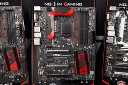 画像ギャラリー No.005のサムネイル画像 / ゲームに特化するMSIが「Z170」チップセット搭載マザーボードを披露。その特徴も明らかに