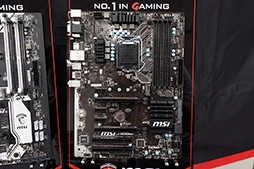 画像ギャラリー No.007のサムネイル画像 / ゲームに特化するMSIが「Z170」チップセット搭載マザーボードを披露。その特徴も明らかに