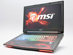 デスクトップPC向けGTX 980搭載のMSI製ノートPC「GT72S 6QF-019JP」。日本市場割り当て分最後の1台を，販売開始前に動かしてみた
