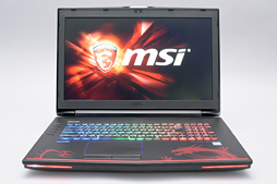 画像ギャラリー No.002のサムネイル画像 / デスクトップPC向けGTX 980搭載のMSI製ノートPC「GT72S 6QF-019JP」。日本市場割り当て分最後の1台を,販売開始前に動かしてみた