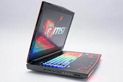 画像ギャラリー No.006のサムネイル画像 / デスクトップPC向けGTX 980搭載のMSI製ノートPC「GT72S 6QF-019JP」。日本市場割り当て分最後の1台を,販売開始前に動かしてみた