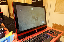 画像ギャラリー No.010のサムネイル画像 / ［CES 2016］Mac Pro対抗？ GTX 980 SLI搭載の小さな樽型ゲームPCをMSIが披露。製品化を果たした「グラフィックスカード搭載可能な液晶一体型PC」も