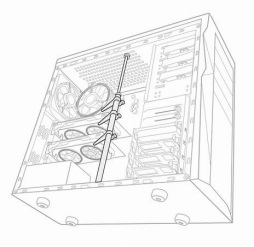 画像ギャラリー No.003のサムネイル画像 / MSIの「R9 390X GAMING 8G」を買うと,重量級カードを支える「つっぱり棒」がもらえるキャンペーン始まる