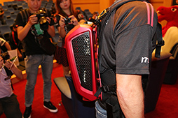 画像ギャラリー No.011のサムネイル画像 / ［COMPUTEX］背負えるVR向けPC「Backpack PC」の実機がついに公開。MSI本社メディアツアーレポート