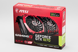 画像ギャラリー No.044のサムネイル画像 / 「GeForce GTX 1070 GAMING X 8G」レビュー。MSI独自設計のGTX 1070カードは買いか