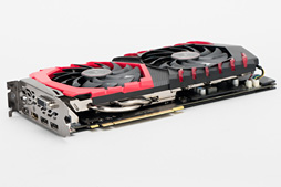 画像ギャラリー No.003のサムネイル画像 / MSI「GeForce GTX 1060 GAMING X 6G」を試す。「Twin Frozr VI」クーラー搭載カードは,静音動作を求める人向け