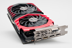 画像ギャラリー No.004のサムネイル画像 / MSI「GeForce GTX 1060 GAMING X 6G」を試す。「Twin Frozr VI」クーラー搭載カードは,静音動作を求める人向け