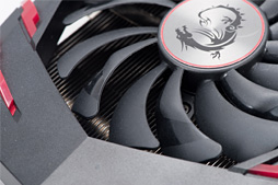 画像ギャラリー No.013のサムネイル画像 / MSI「GeForce GTX 1060 GAMING X 6G」を試す。「Twin Frozr VI」クーラー搭載カードは,静音動作を求める人向け