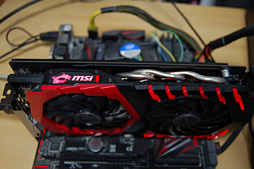 画像ギャラリー No.014のサムネイル画像 / MSI「GeForce GTX 1060 GAMING X 6G」を試す。「Twin Frozr VI」クーラー搭載カードは,静音動作を求める人向け