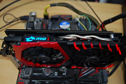 画像ギャラリー No.015のサムネイル画像 / MSI「GeForce GTX 1060 GAMING X 6G」を試す。「Twin Frozr VI」クーラー搭載カードは,静音動作を求める人向け